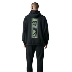 Chris Brown Hoodie "Under The Influence" 2023 Europe Tour Hans Tolo Black Large